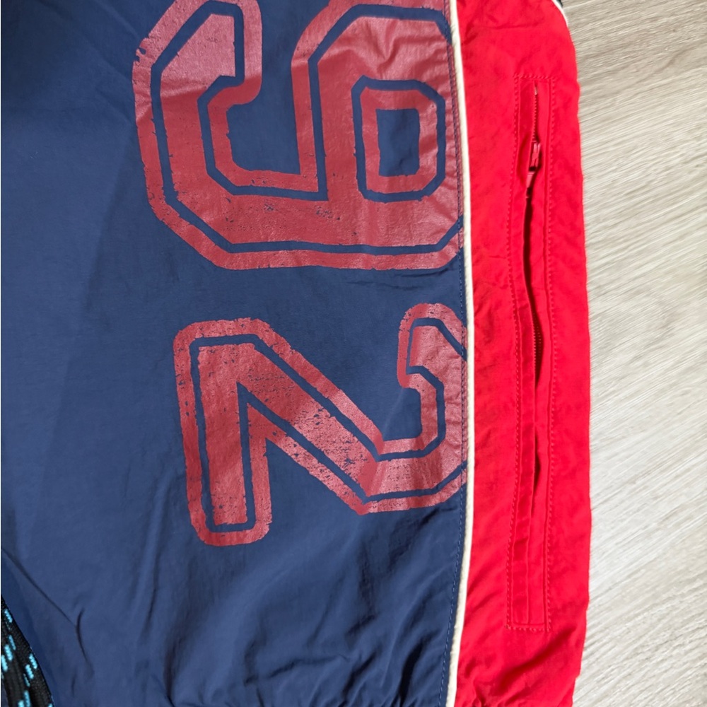 BDG Blue and Red Women’s Track Pant Elastic Waist - Picture 5 of 9
